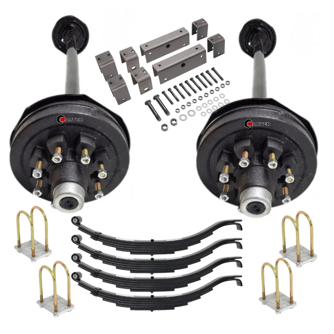 6 leaf slipper spring with a 6,000 lb capacity used on 12,000 lb Dexter ...