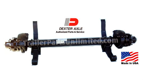 12-1/4 x 3-3/8 Dexter Pair Hydraulic Brake Backing Plate Trailer 10000 10K Axle