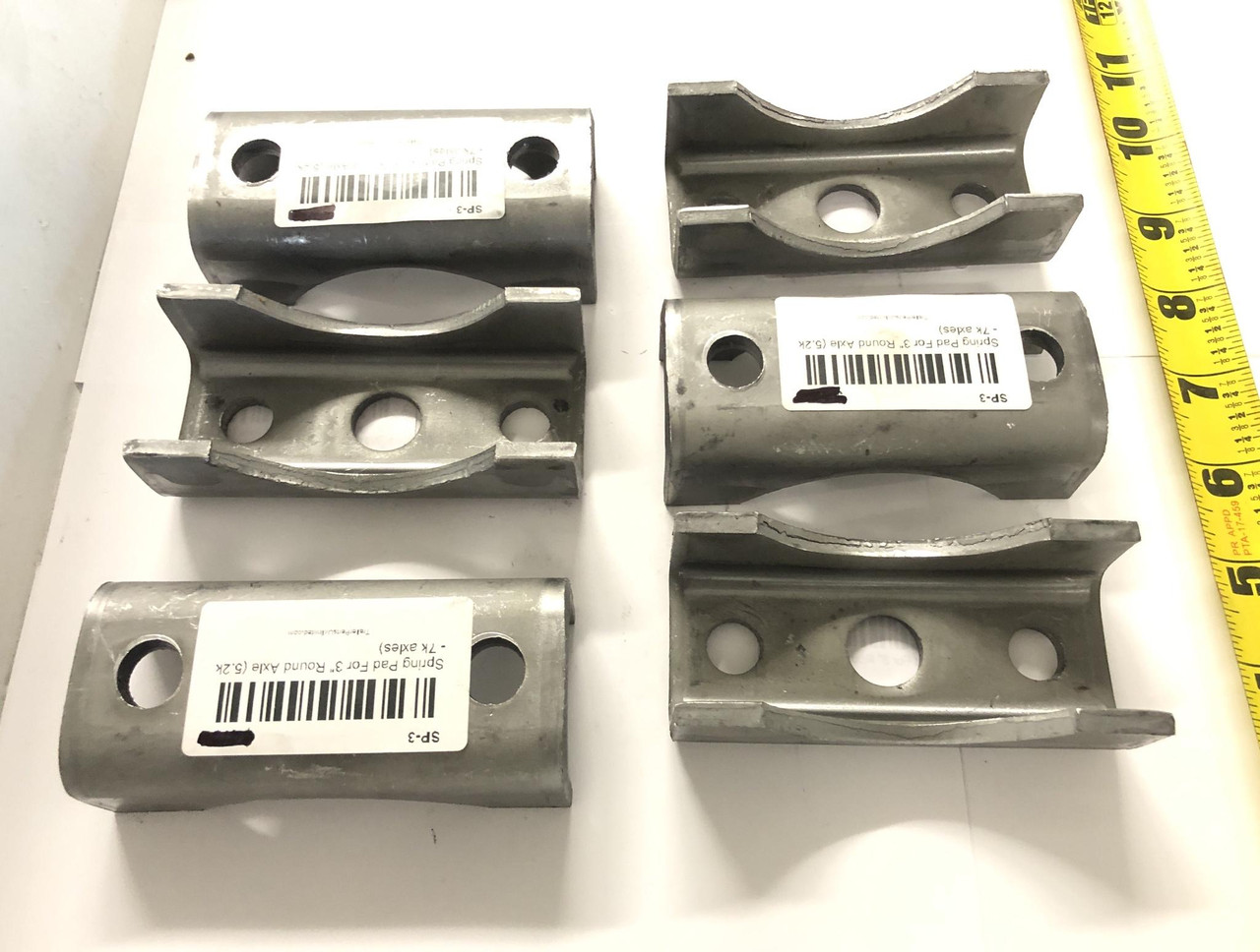 Spring Pad For 3" Round Axle (5.2k - 7k axles)