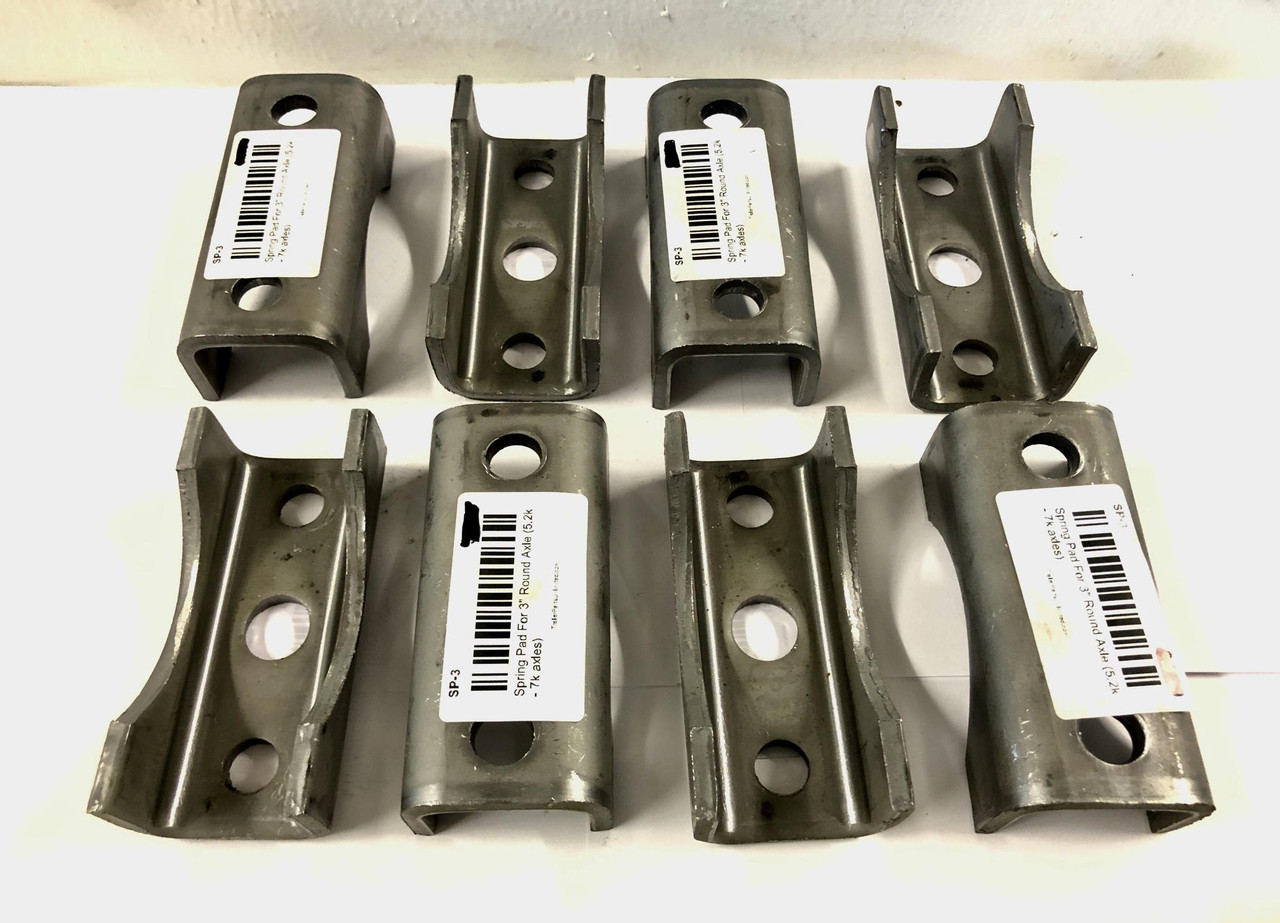 Spring Pad For 3" Round Axle (5.2k - 7k axles)