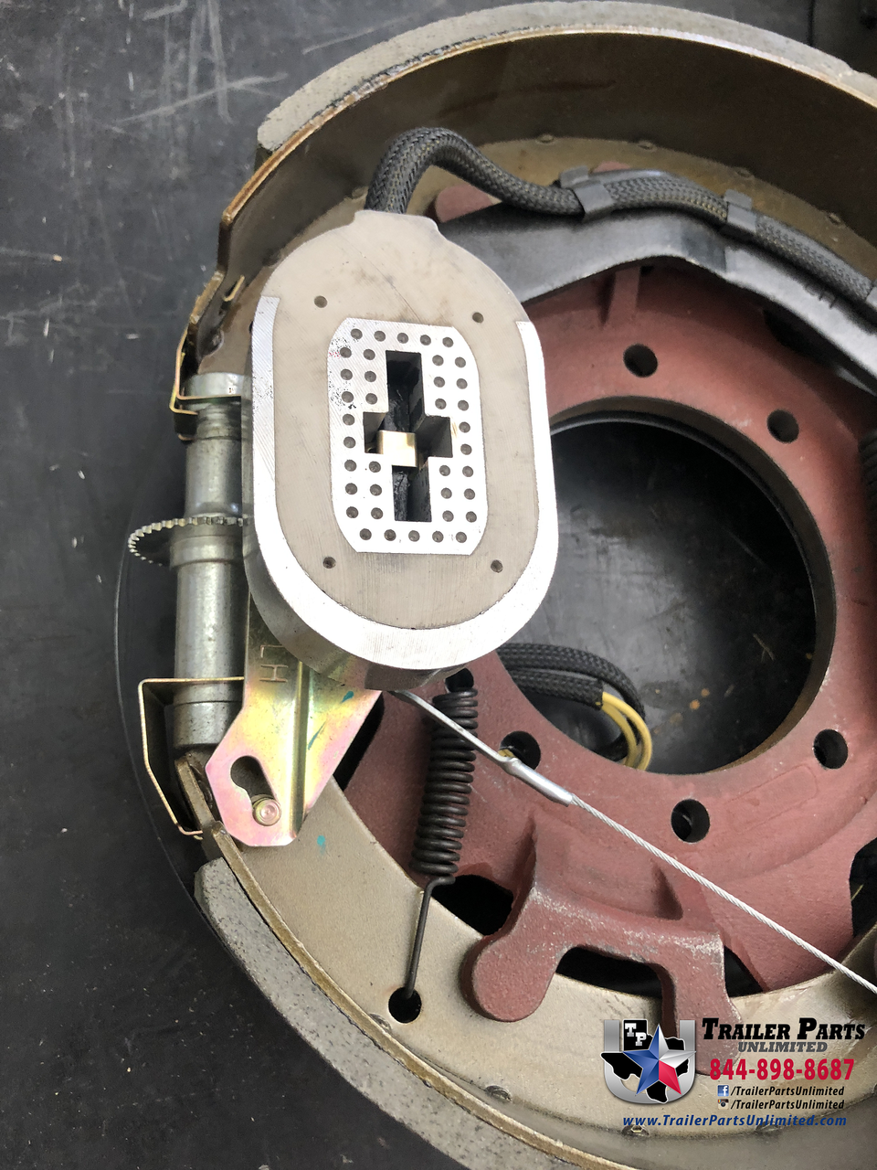 9K 10K Electric Self adjust Brake Assembly Right Hand Passenger Side 9k-10k-electric-self-adjust-brake-assembly-right-hand-passenger-side