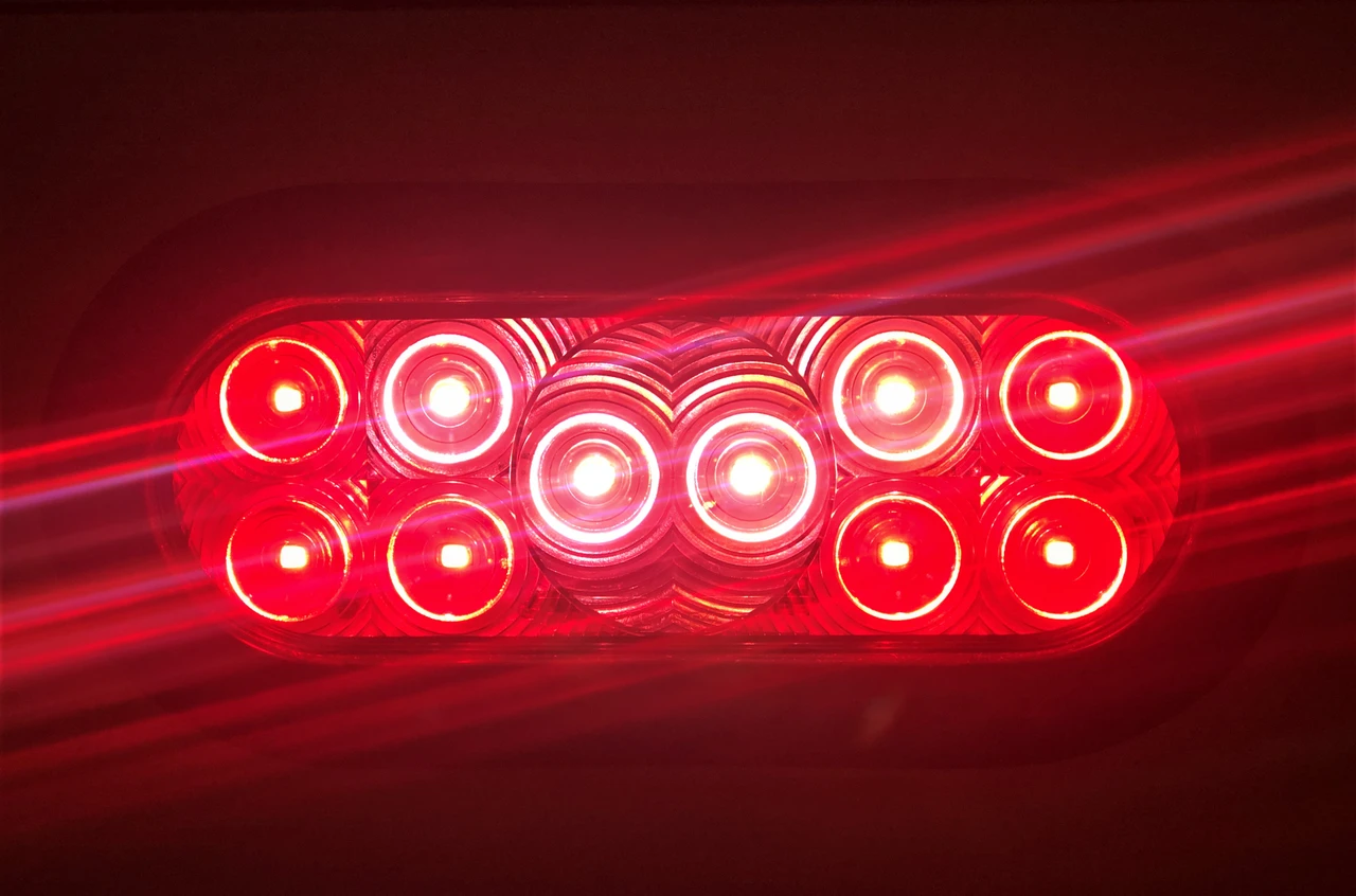 LED 6" OVAL STOP TURN TAIL REVERSE LIGHT