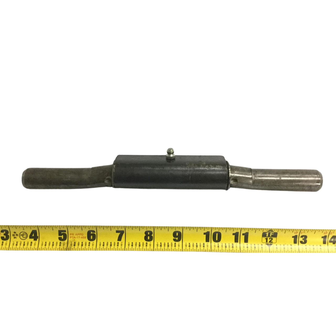 Weld-On Ramp Door Hinge, 10” w/ Grease Fitting, Raw