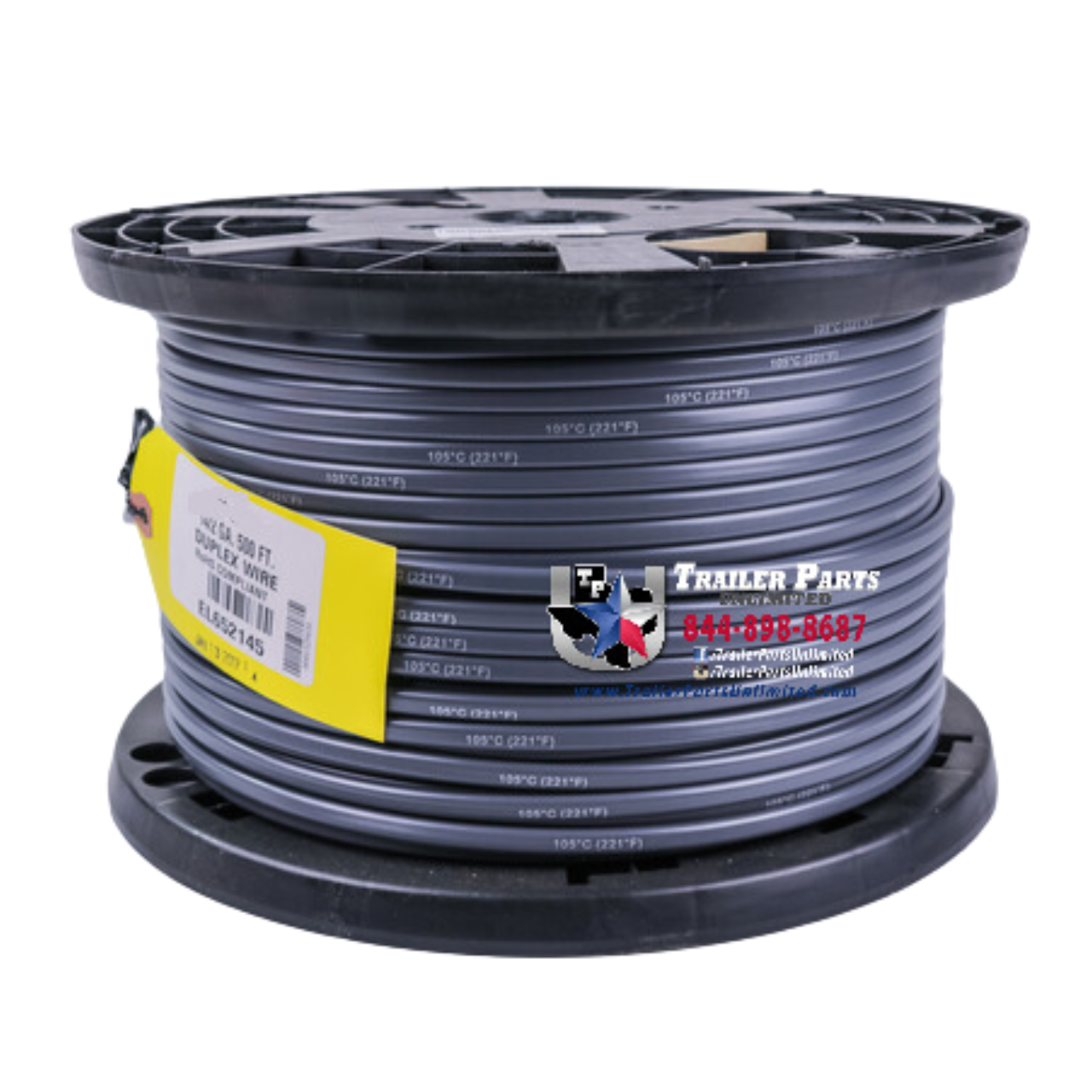 2-Way Wire 14 Gauge 2-Conductor Trailer Cable