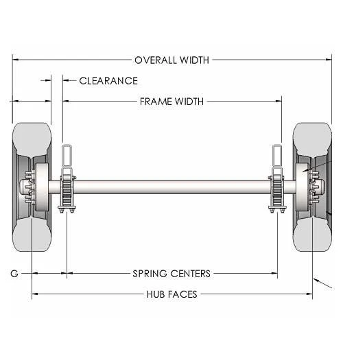 HOW TO MEASURE YOUR TRAILER AXLE