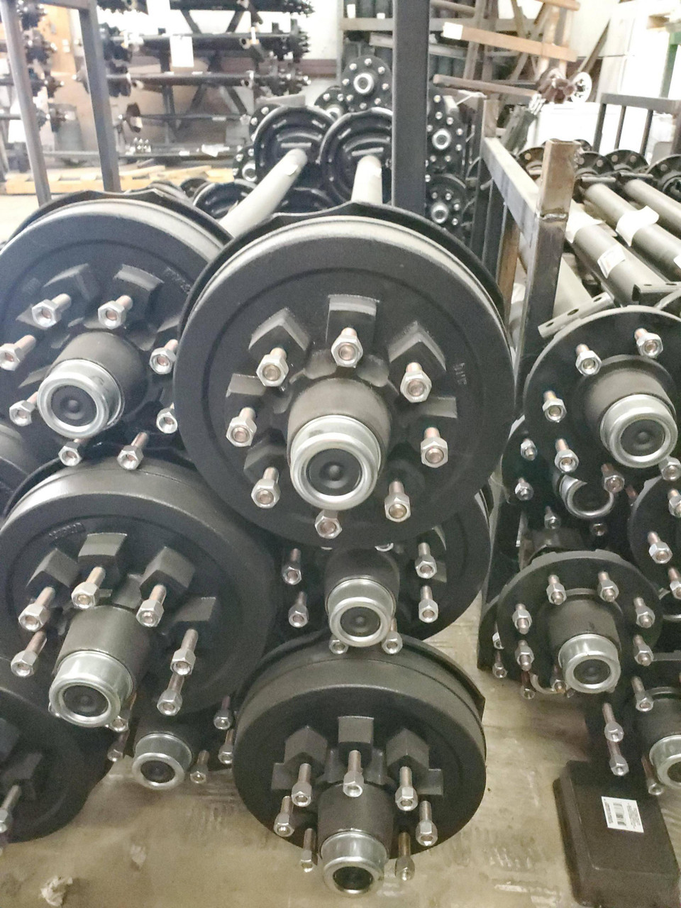 7000 lb electric brake axle