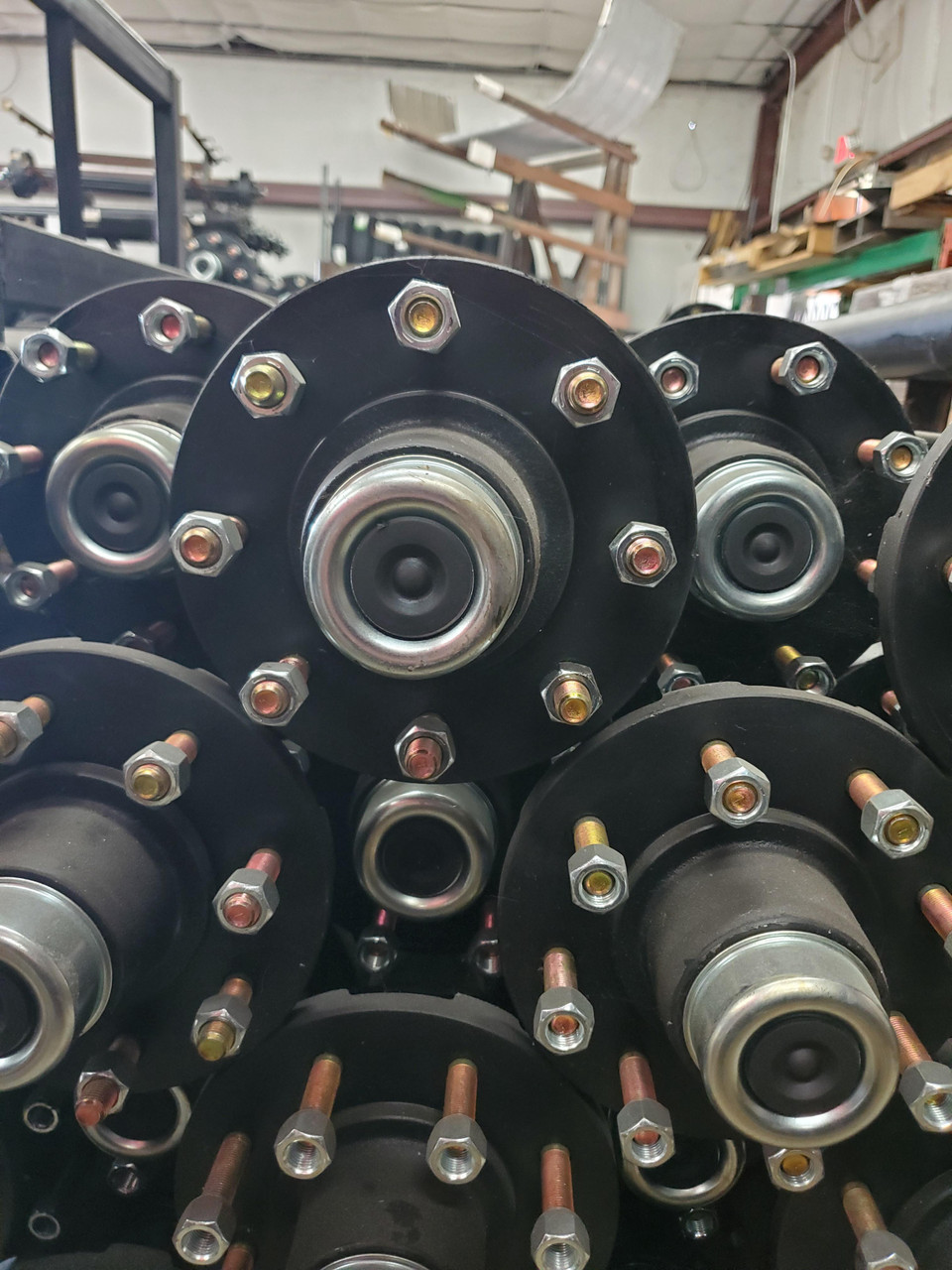 7k trailer axle with ez lube grease spindles