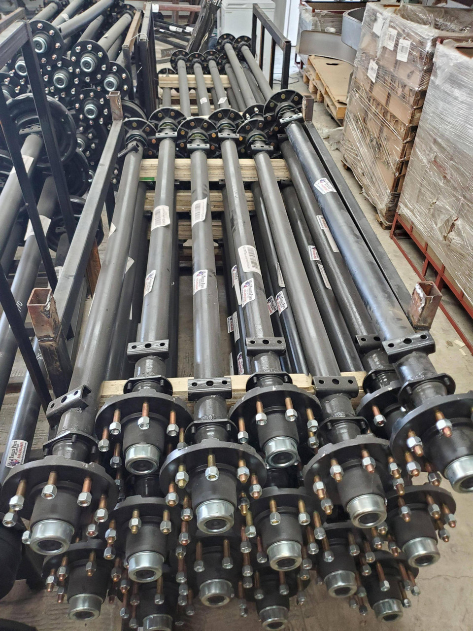 7000 lbs single trailer axle tire wheel package. Build a trailer with