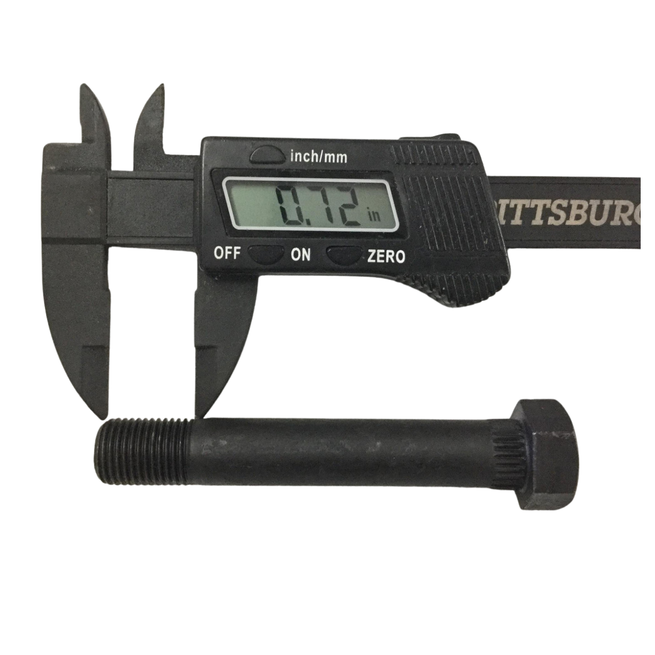 9/16"-18 x 3-1/2" Spring shackle bolt for 2" Wide Leaf Springs