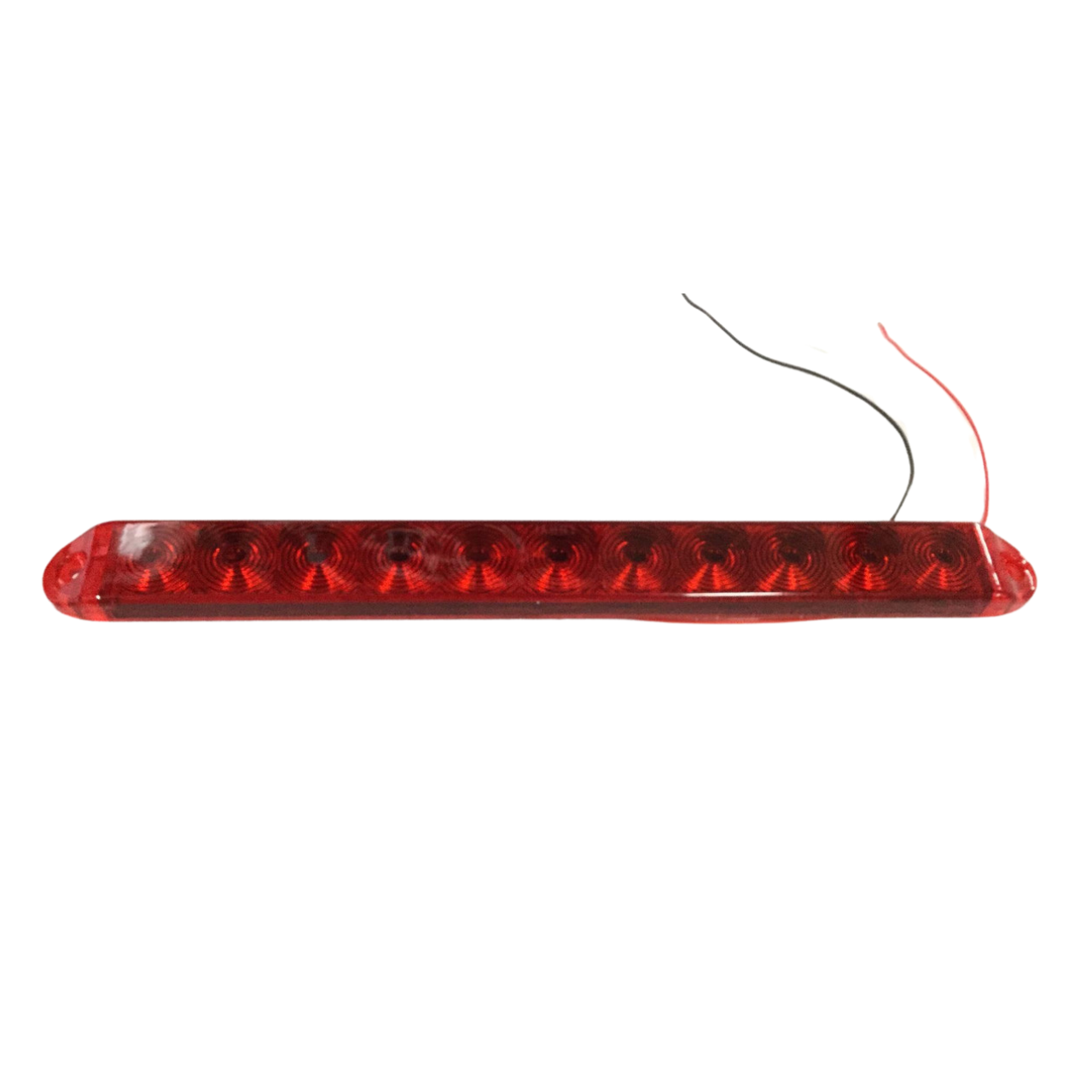 Red 3 LED Tri-bar ID Function (Low and High) - 15-1/2" L x 1-5/8" H x 5/8" D