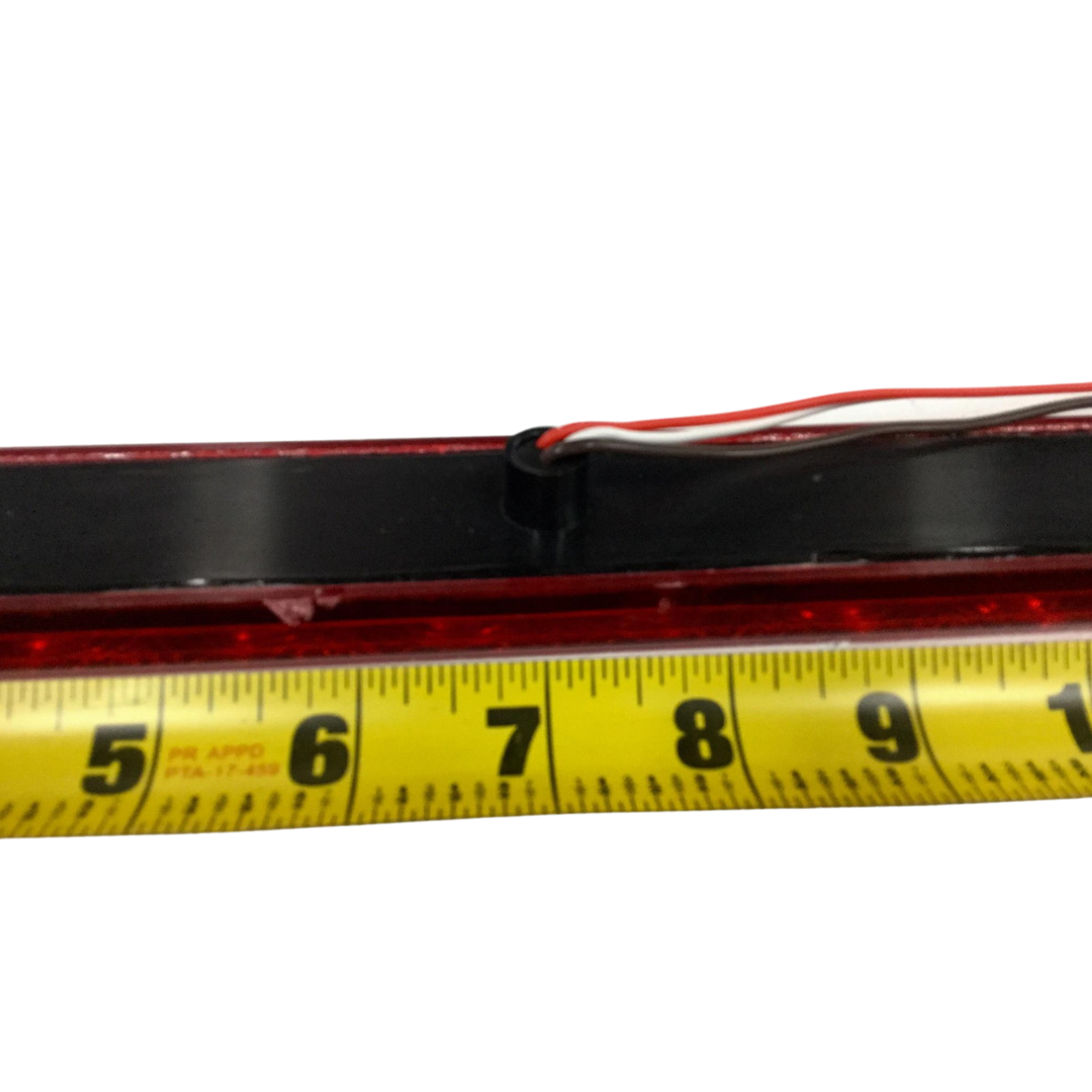 Red 3 LED Tri-bar ID Function (Low and High) - 15-1/2" L x 1-5/8" H x 5/8" D