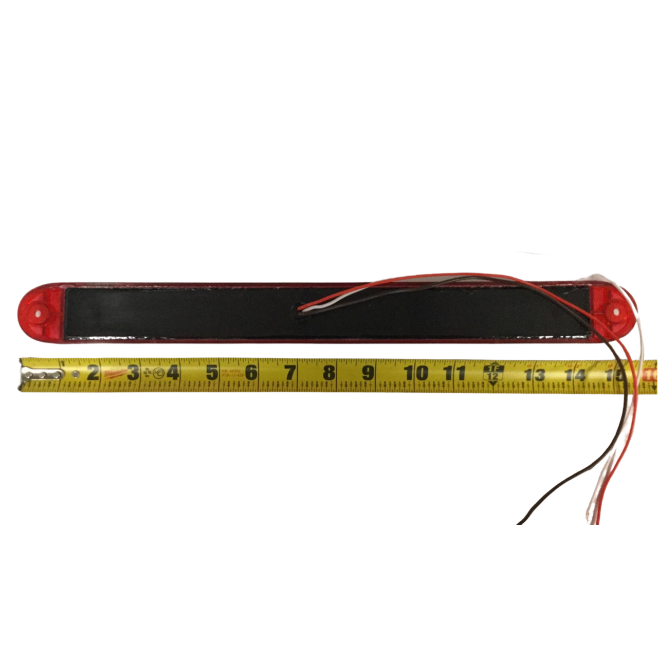 Red 3 LED Tri-bar ID Function (Low and High) - 15-1/2" L x 1-5/8" H x 5/8" D