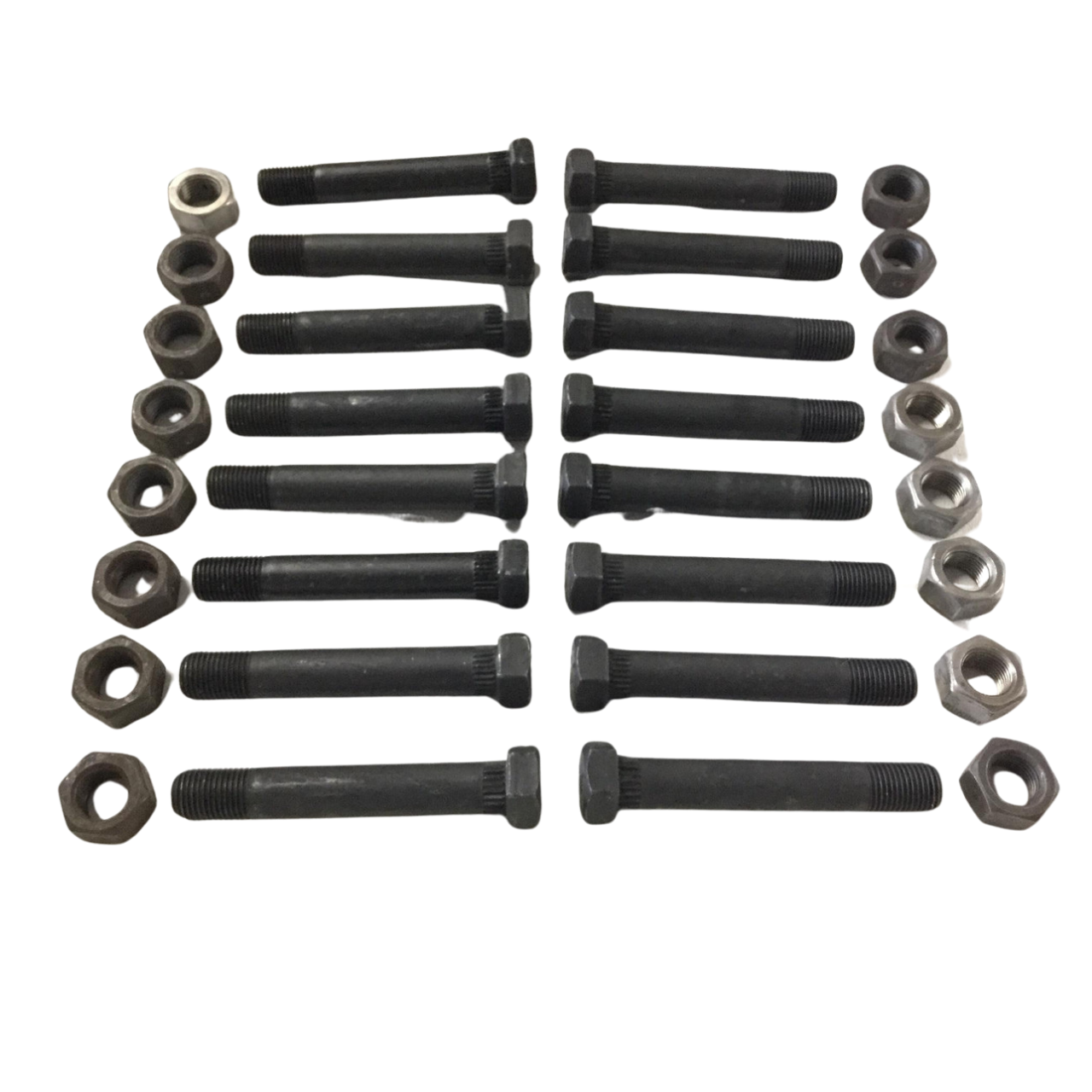9/16"-18 x 3-1/2" Spring shackle bolt & Lock Nut for 2" Wide Leaf Springs