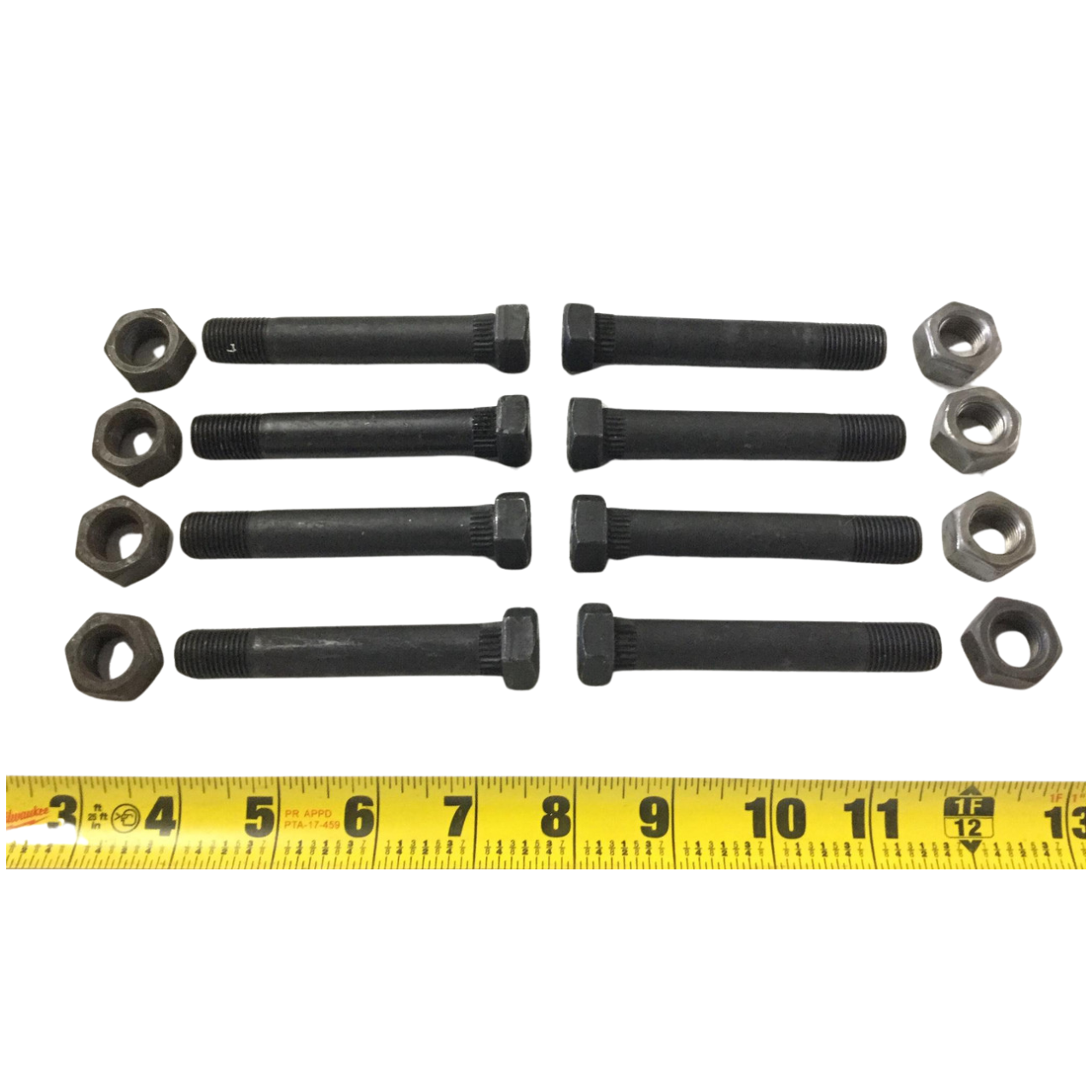 9/16"-18 x 3-1/2" Spring shackle bolt & Lock Nut for 2" Wide Leaf Springs