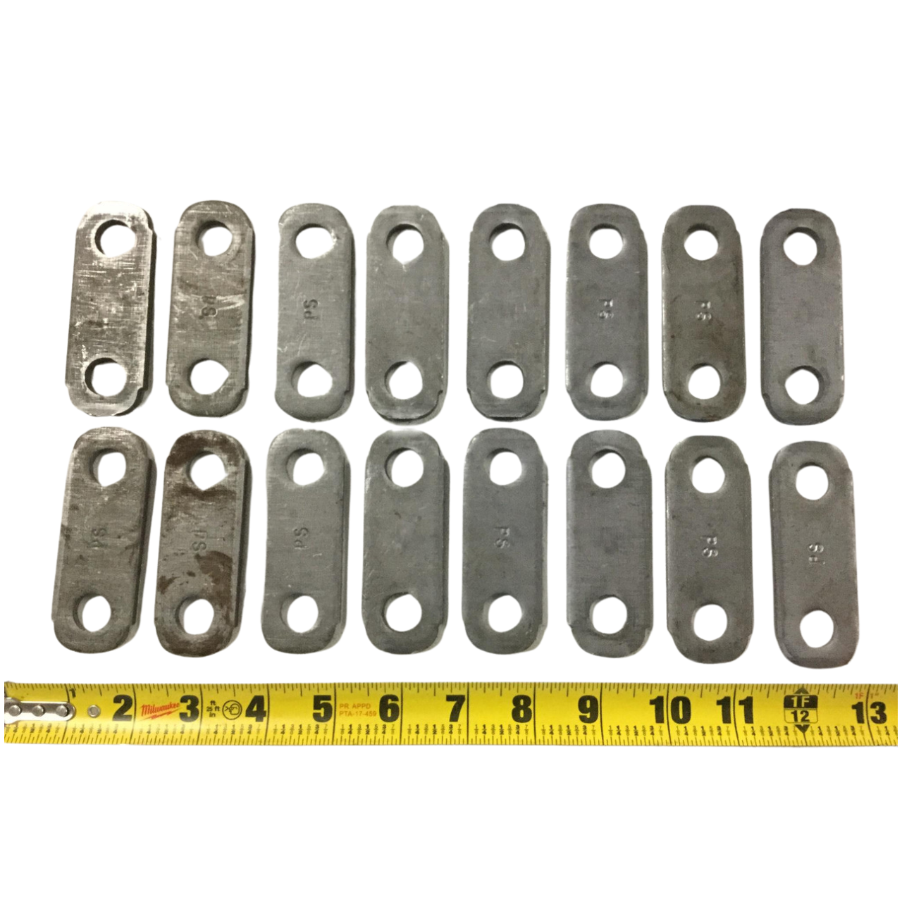 Spring Shackle Strap 2-1/4" Long Center Eye To Eye