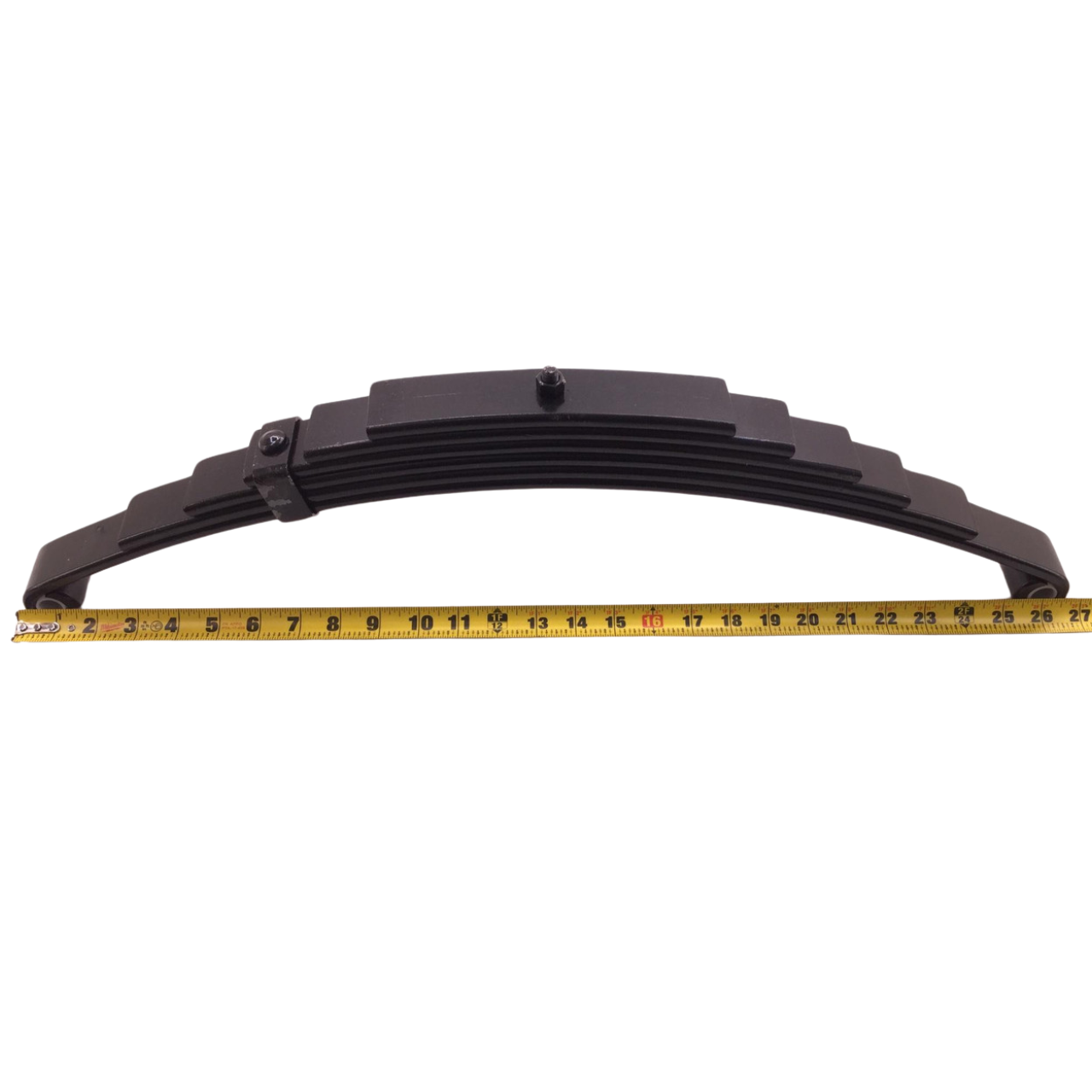 6 Leaf Double Eye Spring - 1-3/4" Wide - 3.5k Cap.  - 25-1/4" Eye to Eye