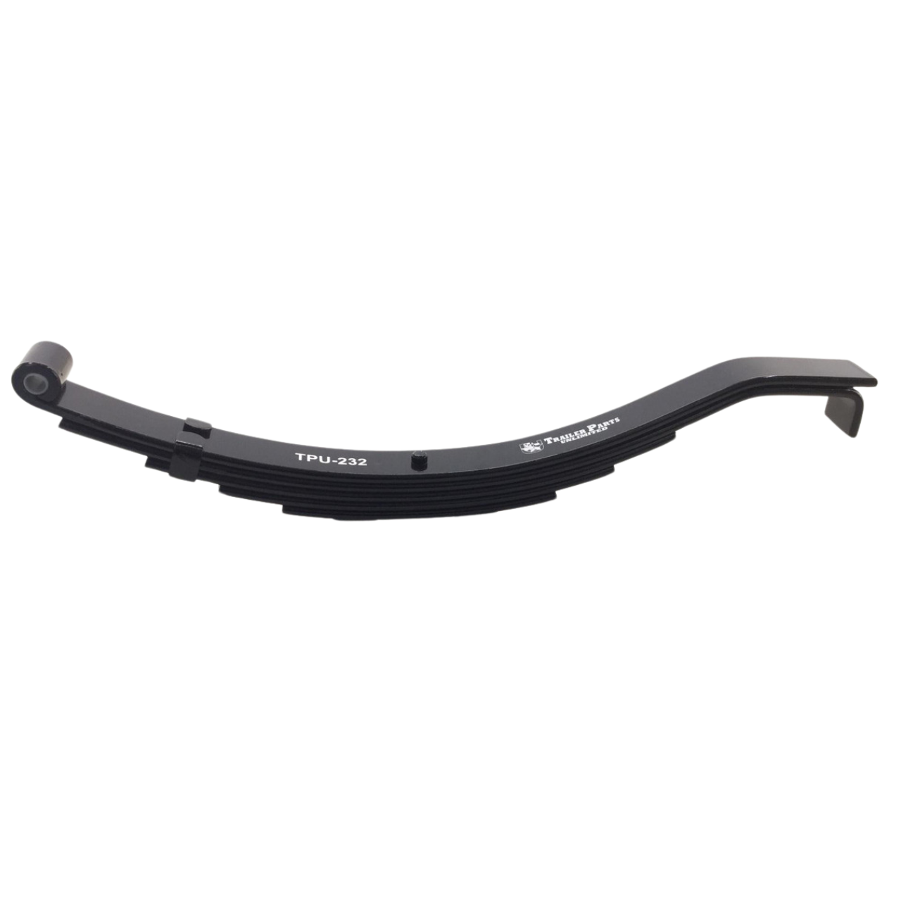 5 Leaf 2" Wide Slipper Leaf Trailer Spring 3.8k Cap. - 27" Long 