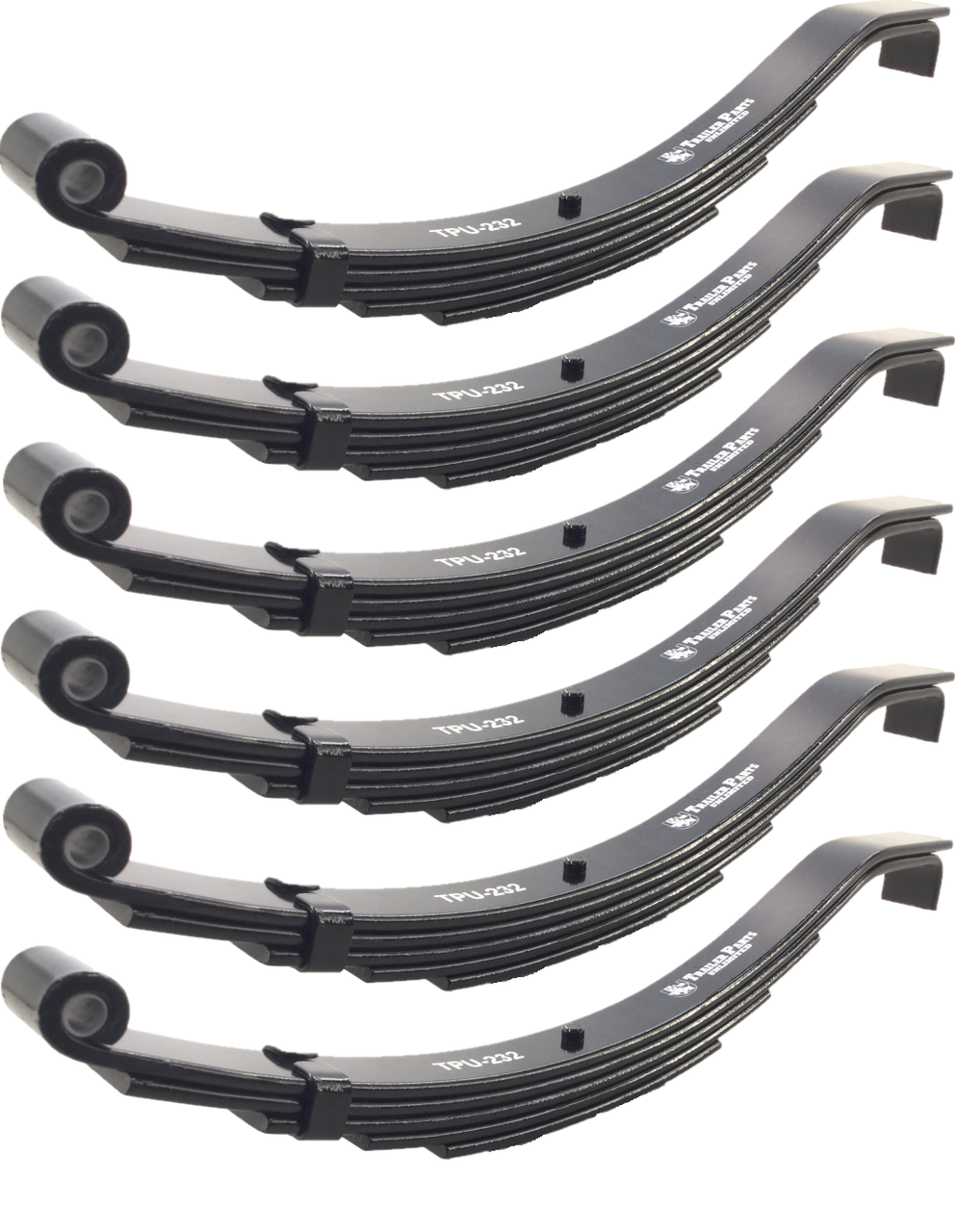 5 Leaf 26 1/2" x 2" Trailer Slipper Spring for 7000 lb Axles