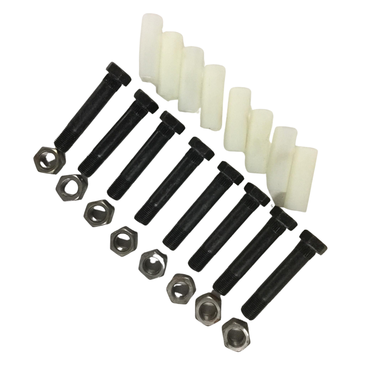 3" Spring Bolt and Lock Nut with Nylon Bushing