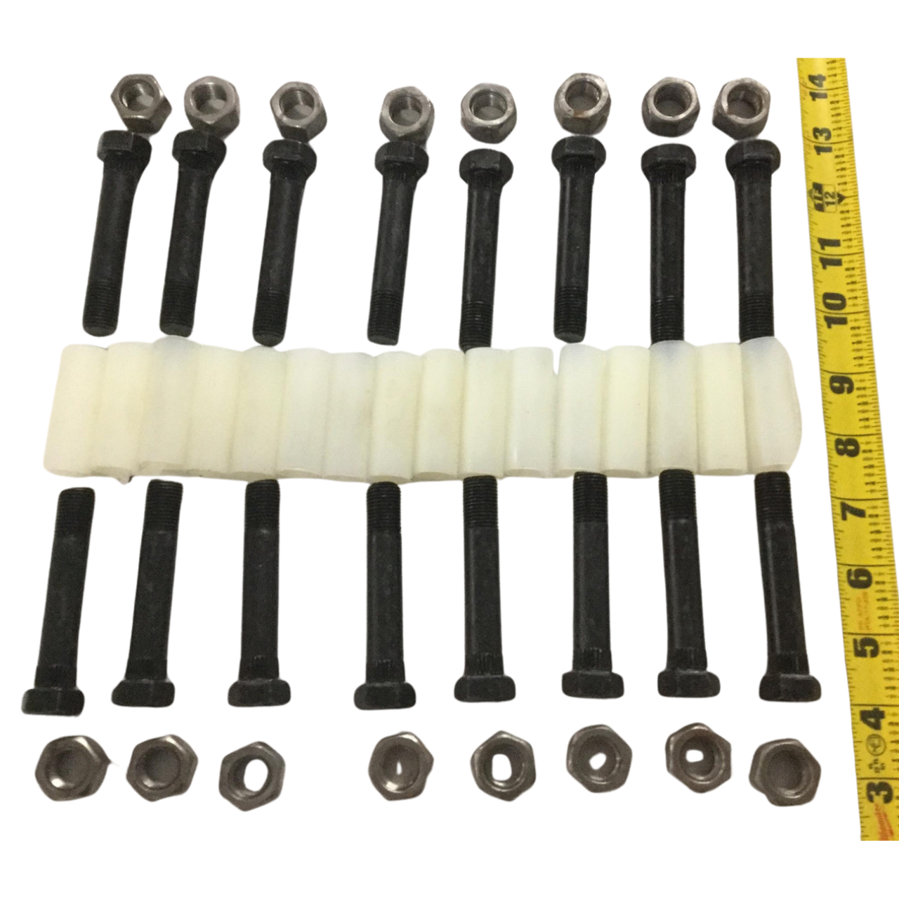 3" Spring Bolt and Lock Nut with Nylon Bushing