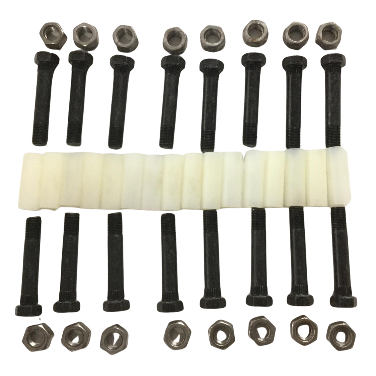 3" Spring Bolt and Lock Nut with Nylon Bushing