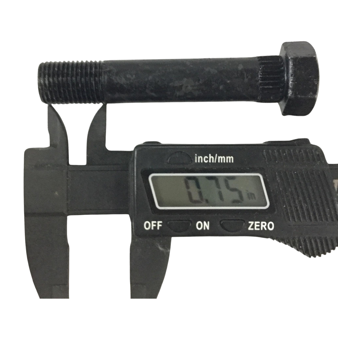 9/16" -18 x 3" Spring Shackle Bolt - For 1-3/4" Wide Double Eye Springs