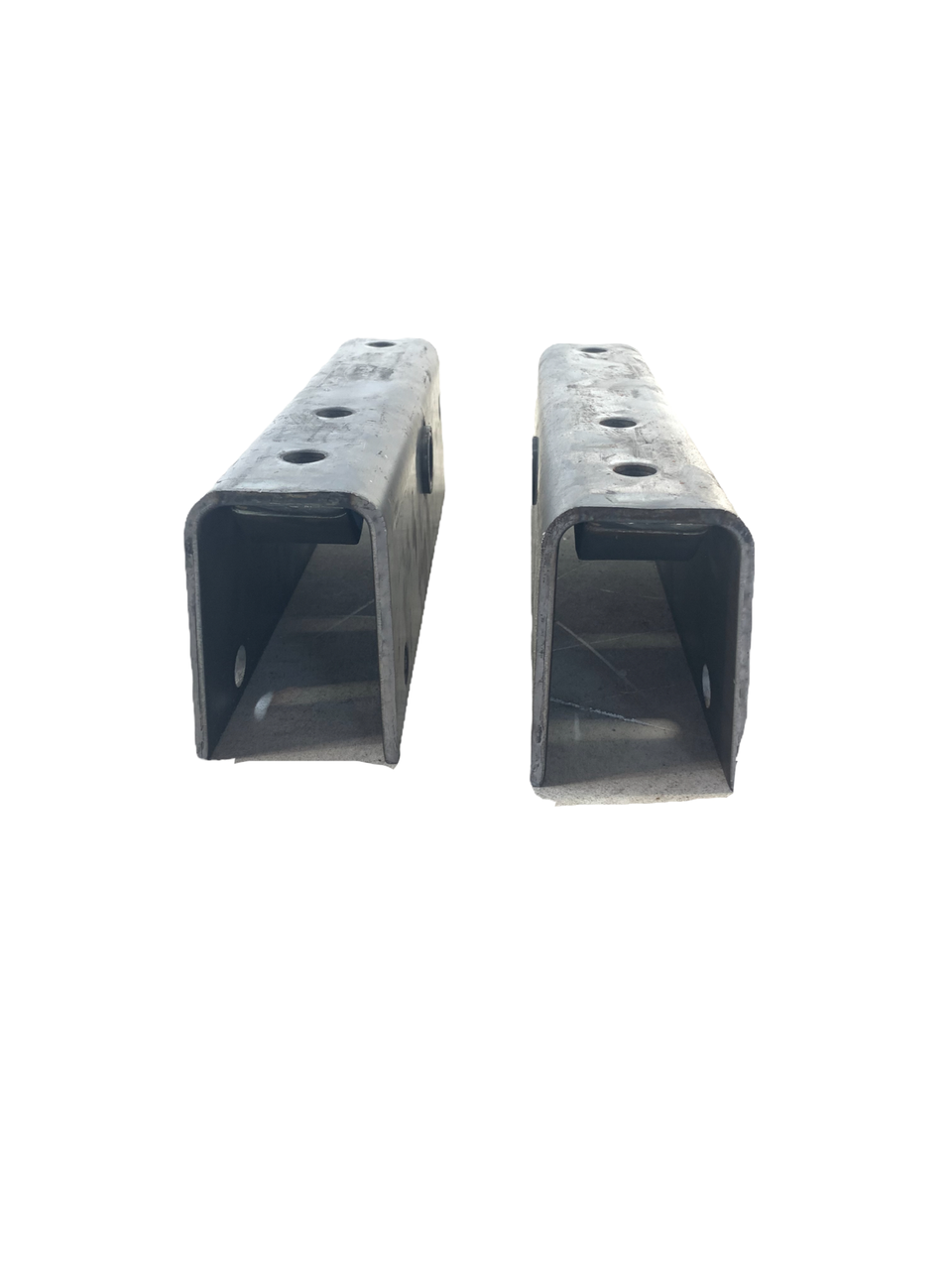 12" Long equalizer connects slipper springs on tandem- or triple-axle trailers 
