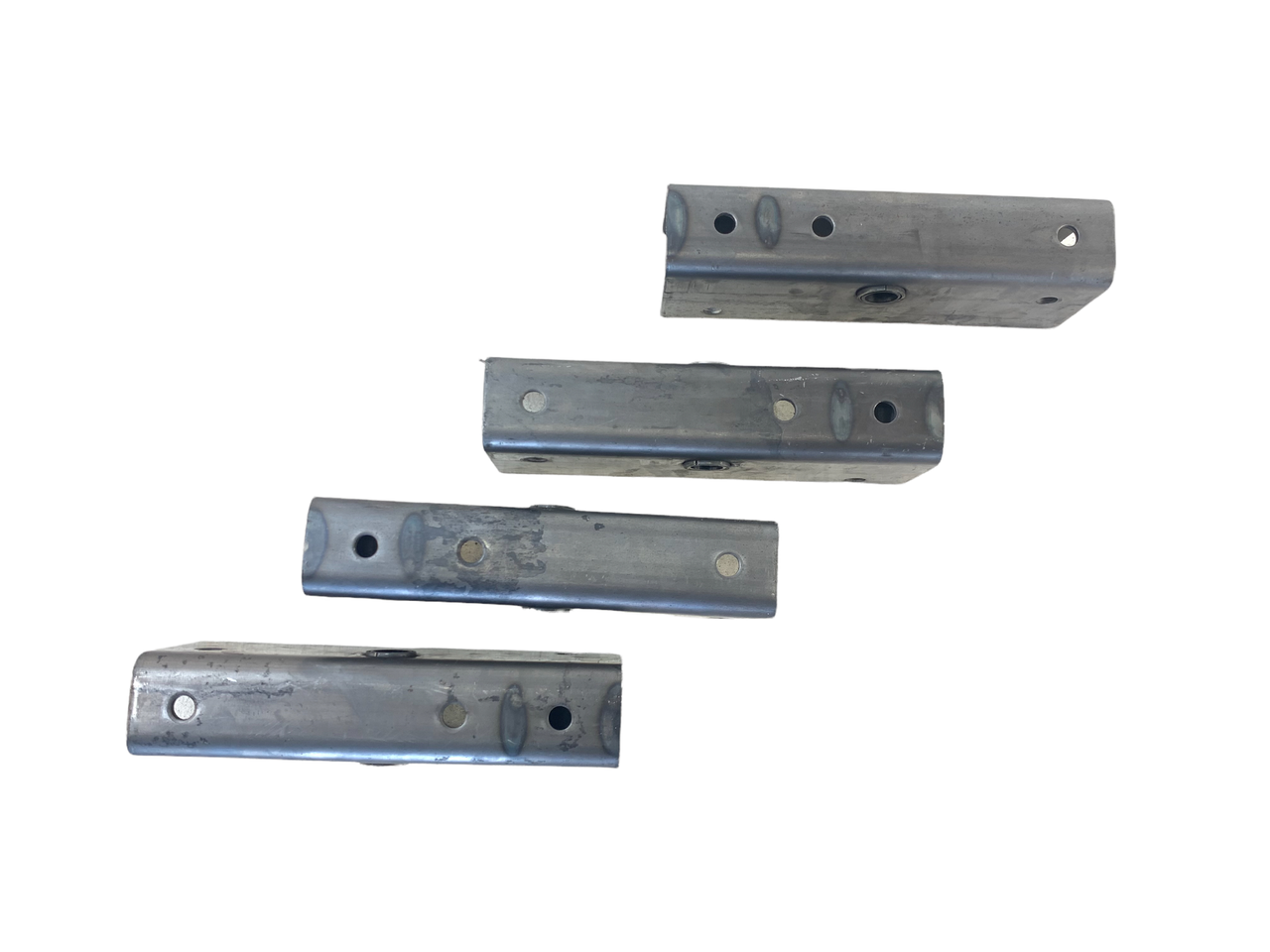 12" Long equalizer connects slipper springs on tandem- or triple-axle trailers 