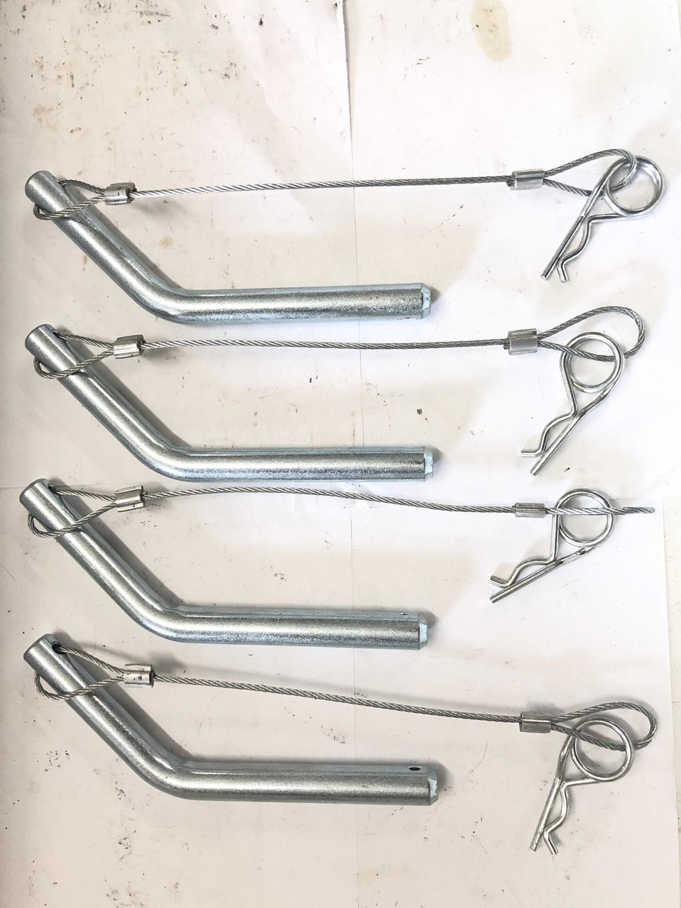 3/4" Jack / Gooseneck Coupler Pin with Lanyard