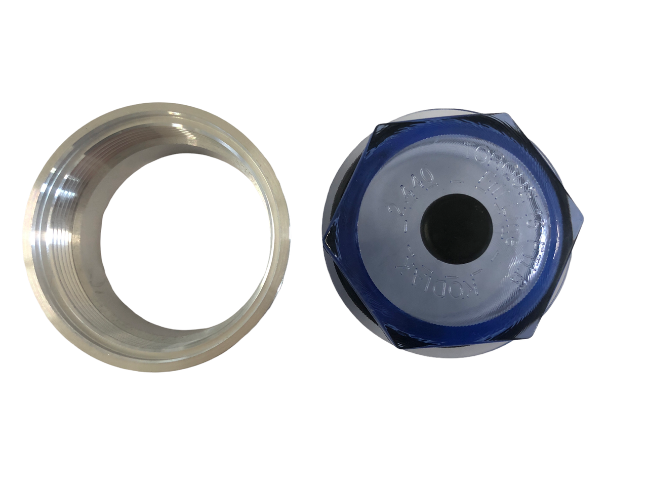 XL-R/A-2440 - Kodiak XL Prolube Oil Cap & Aluminum Housing for 6 Lug Axles - 2.440" Dia. 