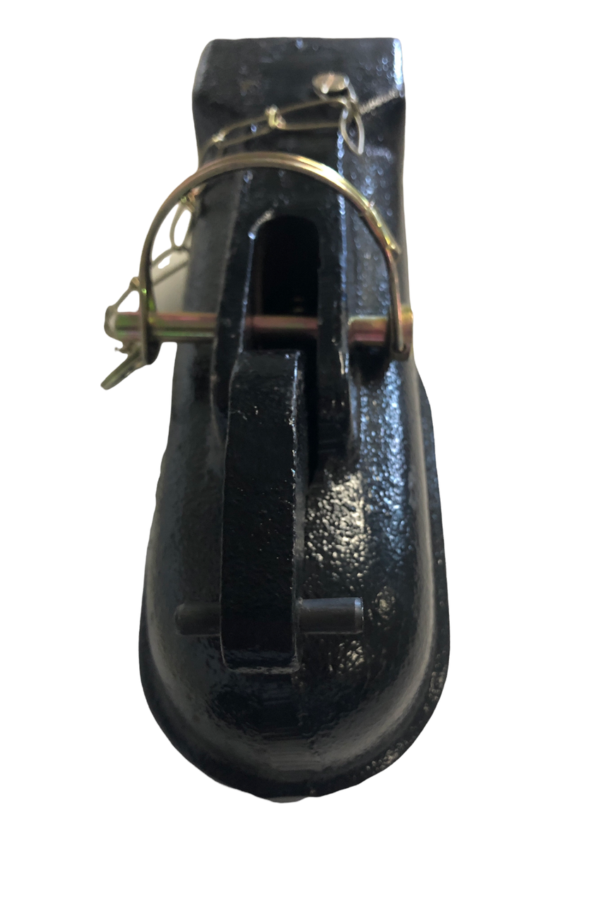 2-5/16" Adjustable Coupler w/ Bolts and Heavy Duty 6 Hole Bracket 15k Cap.