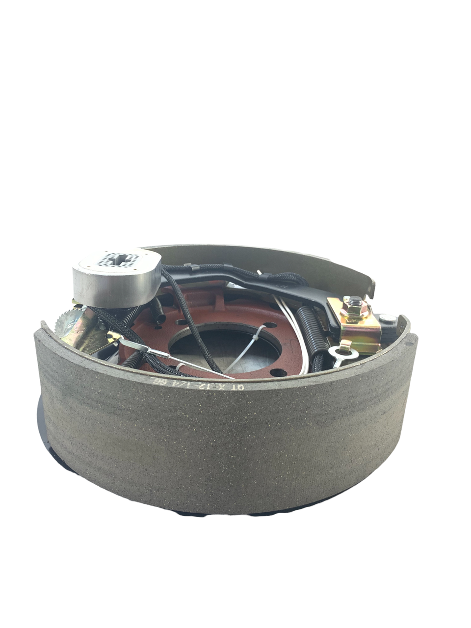 12-1/4" x 3-3/8" Electric Brake Assembly - Left Hand - 8k Axles - 4 Bolt Flange 12-1/4" x 3-3/8" Electric Brake Assembly - Left Hand - 8k Axles - 4 Bolt Flange