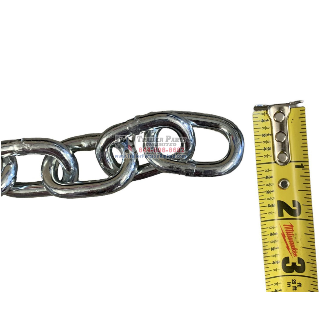 30 x 5-16 Trailer Safety Chain w- 1 Safety Latch Hook G30 7.6k Cap.