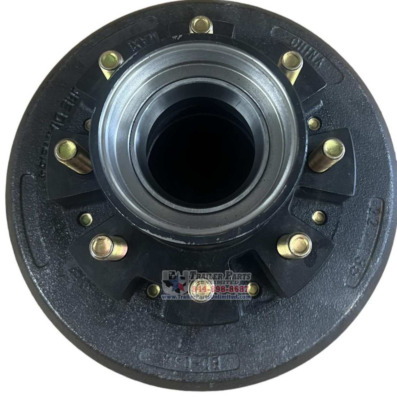 9-10k Hub & Drum for Dexter  Axles Made Before 7/2009 - Cupped & Studded 8-288-5