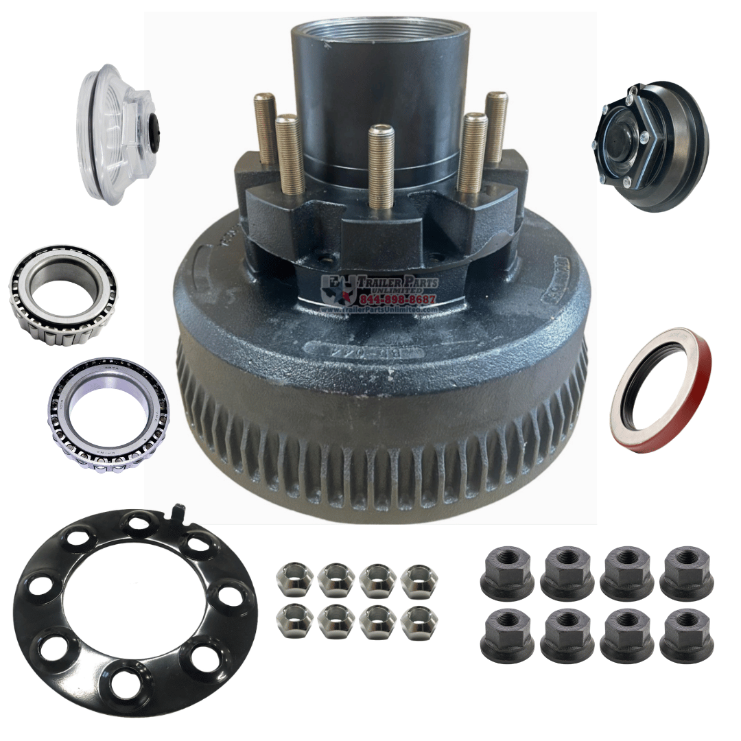 dexter 9-10k old style hub and drum kit also works with texas pride 10k axle trailer