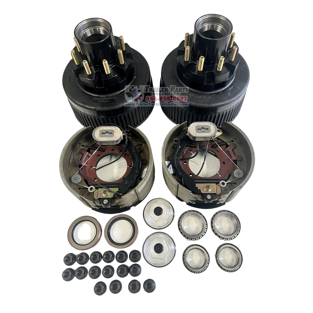 12k Repair Kit for Dexter  Axles - Complete - Swivel Flange Nuts