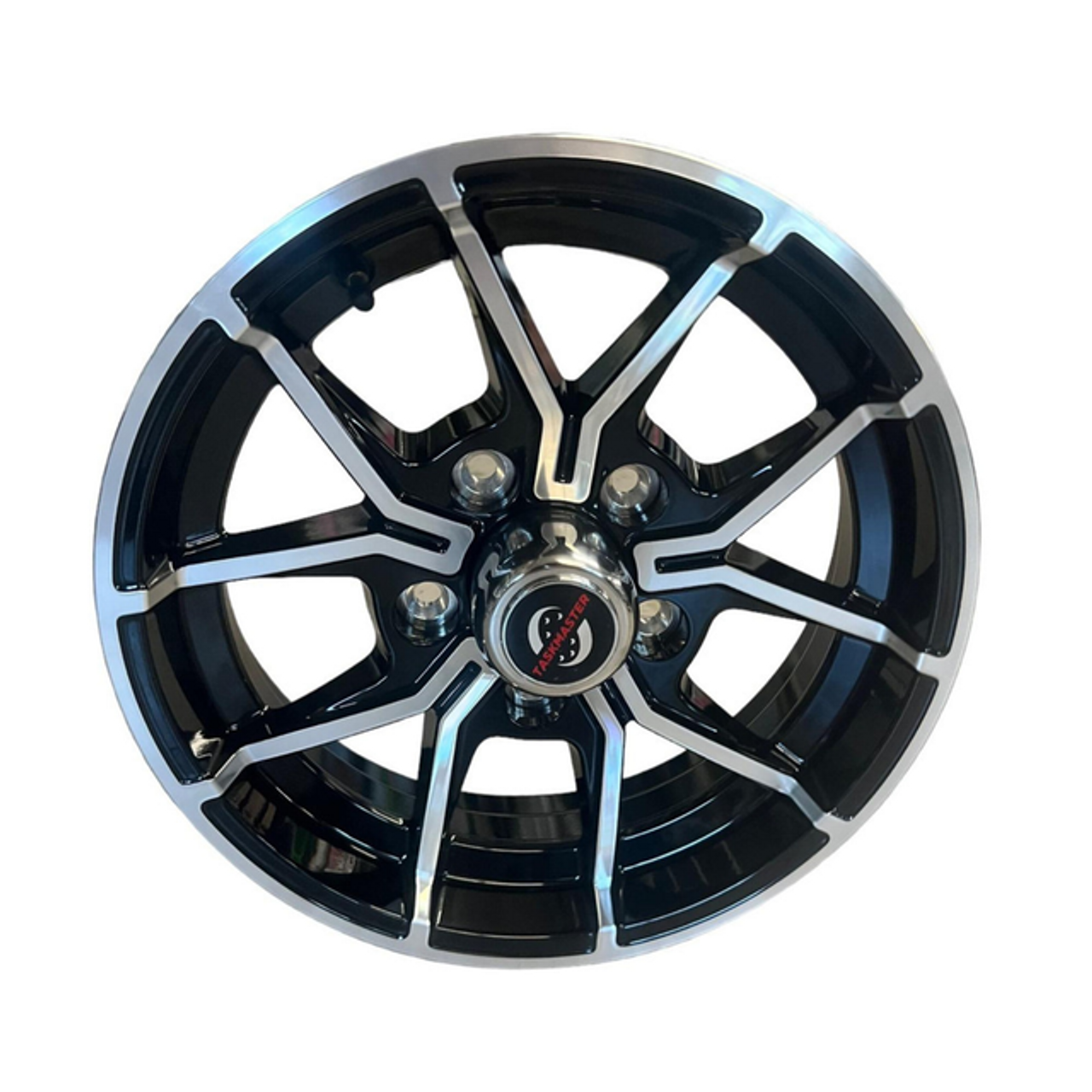 Premium 15" Trinity Black Machined Aluminum Trailer Wheel:
Discover the premium 15" Trinity Black Machined Face Fork Aluminum Trailer Wheel, your ideal companion for a smooth and stylish journey. Designed for 5-lug setups, it guarantees unmatched quality and aesthetics. Turn heads and ensure a steady ride with this top-tier trailer wheel. Premium 15" Trinity Black Machined Aluminum Trailer Wheel:
Discover the premium 15" Trinity Black Machined Face Fork Aluminum Trailer Wheel, your ideal companion for a smooth and stylish journey. Designed for 5-lug setups, it guarantees unmatched quality and aesthetics. Turn heads and ensure a steady ride with this top-tier trailer wheel.