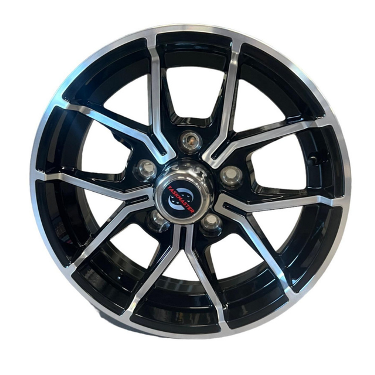 The 15" Trinity Black Machined Face Fork Aluminum Trailer Wheel:
Elevate your trailer's appearance and performance with the 15" Trinity Black Machined Face Fork Aluminum Trailer Wheel. Sporting a 5-lug configuration, this wheel promises stellar performance and a sleek look to match. It's more than a wheel; it's a statement of style and durability. Perfect for discerning trailer owners looking for that extra edge in both looks and function. The 15" Trinity Black Machined Face Fork Aluminum Trailer Wheel:
Elevate your trailer's appearance and performance with the 15" Trinity Black Machined Face Fork Aluminum Trailer Wheel. Sporting a 5-lug configuration, this wheel promises stellar performance and a sleek look to match. It's more than a wheel; it's a statement of style and durability. Perfect for discerning trailer owners looking for that extra edge in both looks and function.