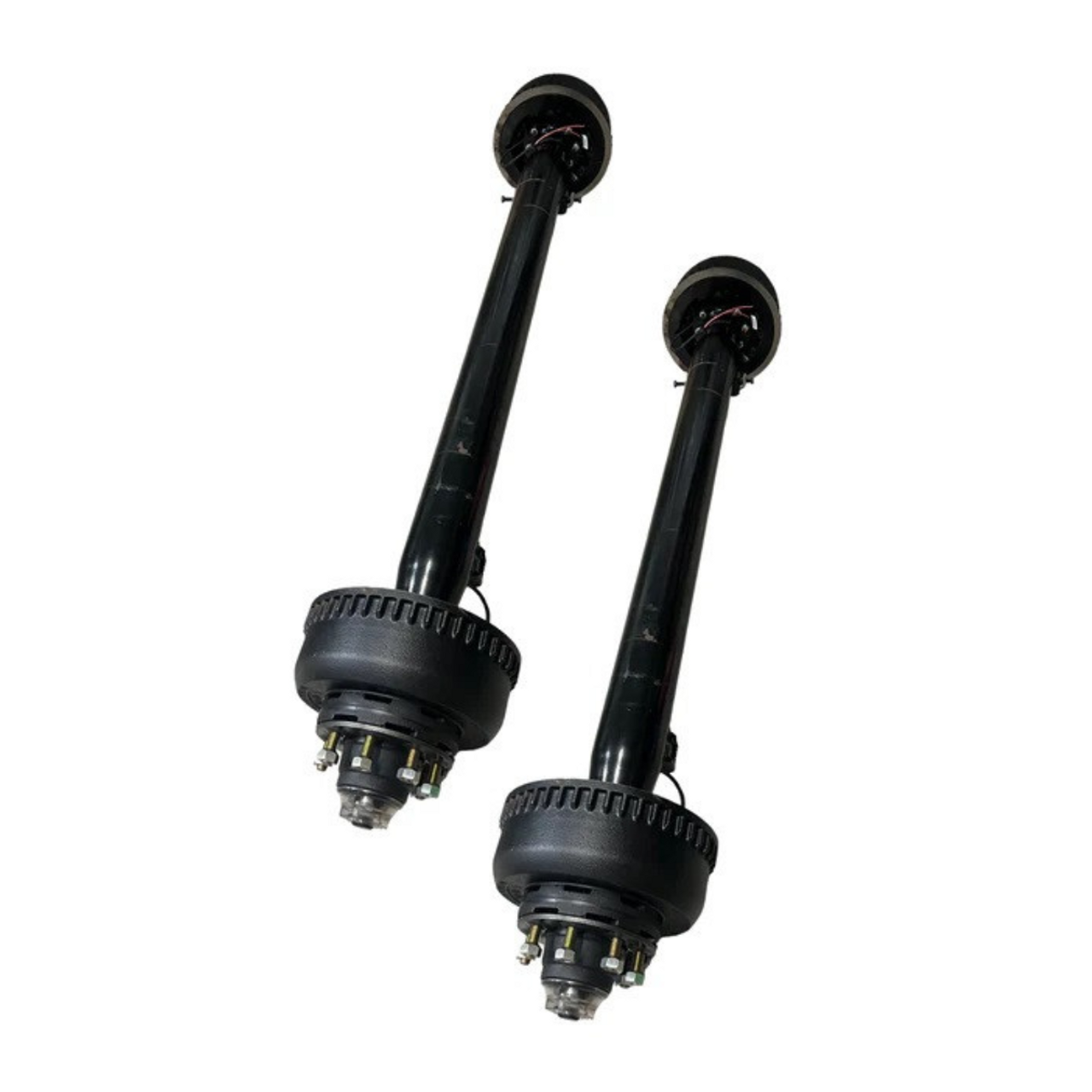 pair of 10k electric brake trailer axles