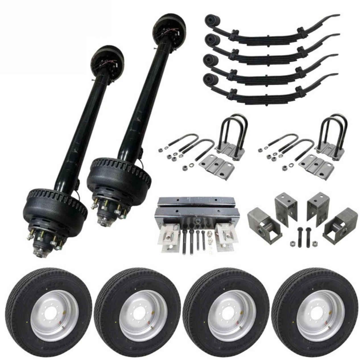 Dexter 10k trailer axle kit dual tandem 