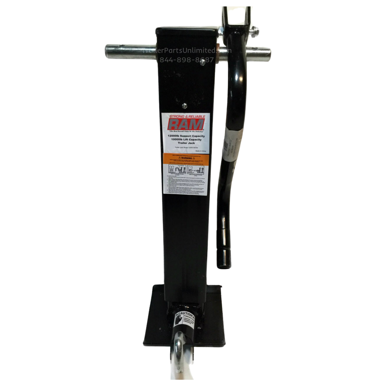 12k drop leg trailer jack with handle  12k drop leg trailer jack with handle