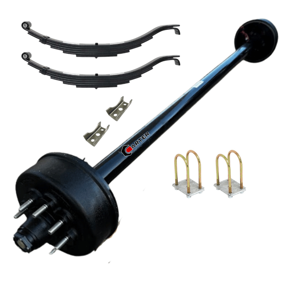 8k Trailer Axle Kit | Electric Brakes | 8 Lug | Heavy Duty
