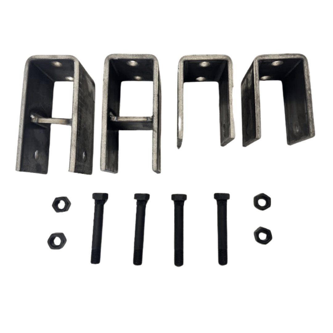 Heavy-Duty SHK2WSS APS6SE Hanger Kit for 2" Wide Slipper Springs | Single Axle Trailers