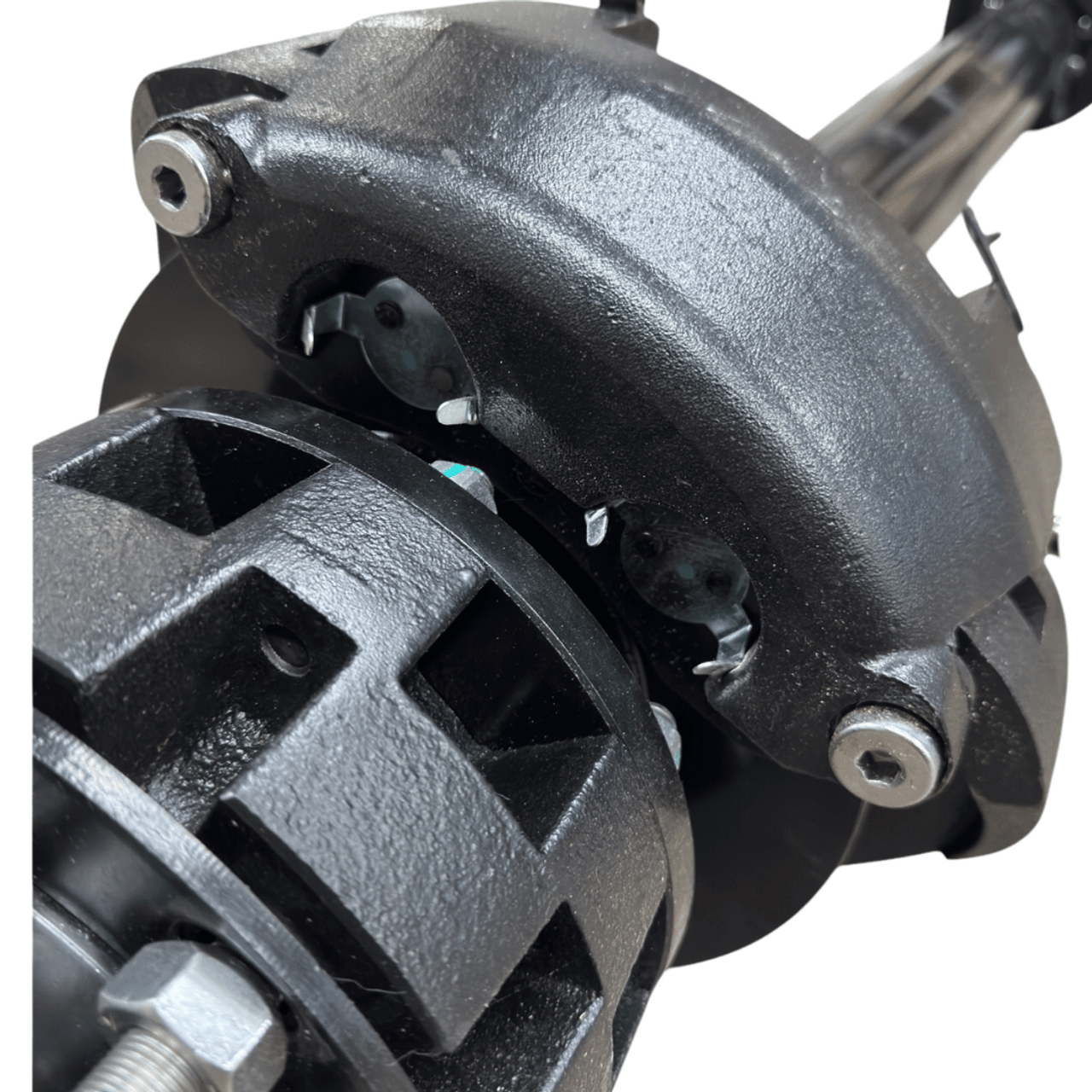 heavy duty dual tandem 12k disc brake trailer axle