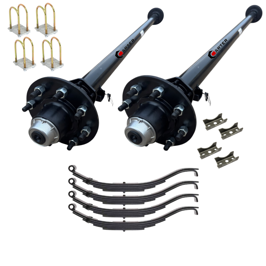 carter 7k trailer axle kit - 14k GVWR