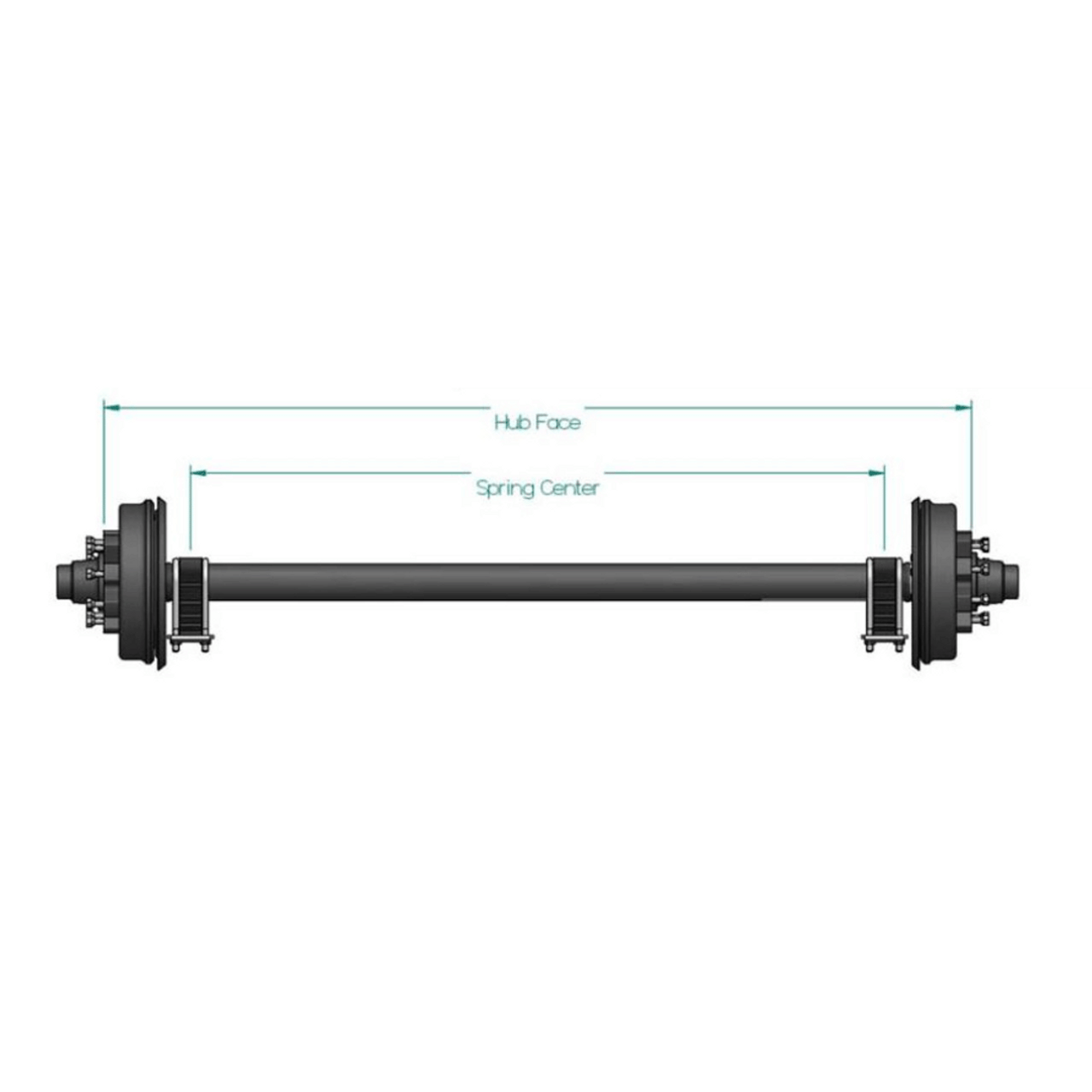 how to measure your trailer axle