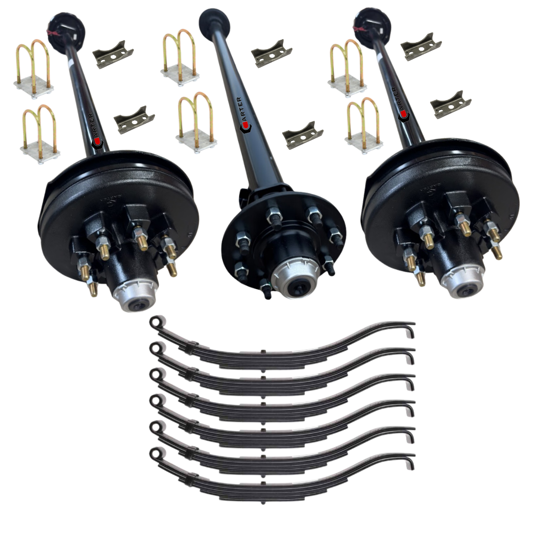 7000 lb carter triple axle kit 21k capacity