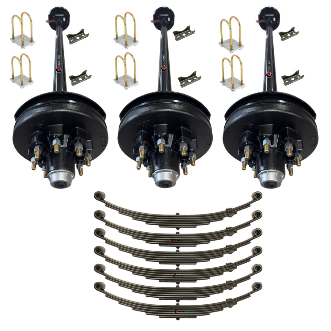 7000 lb Dexter Triple Axle Kit - 21K Capacity (Axle Series)