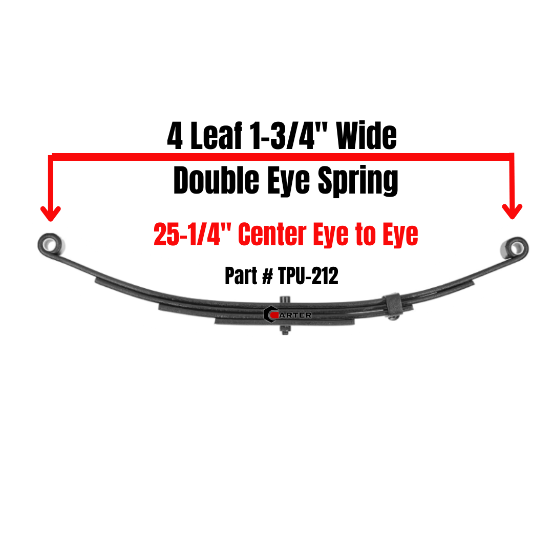 4 leaf double eye spring