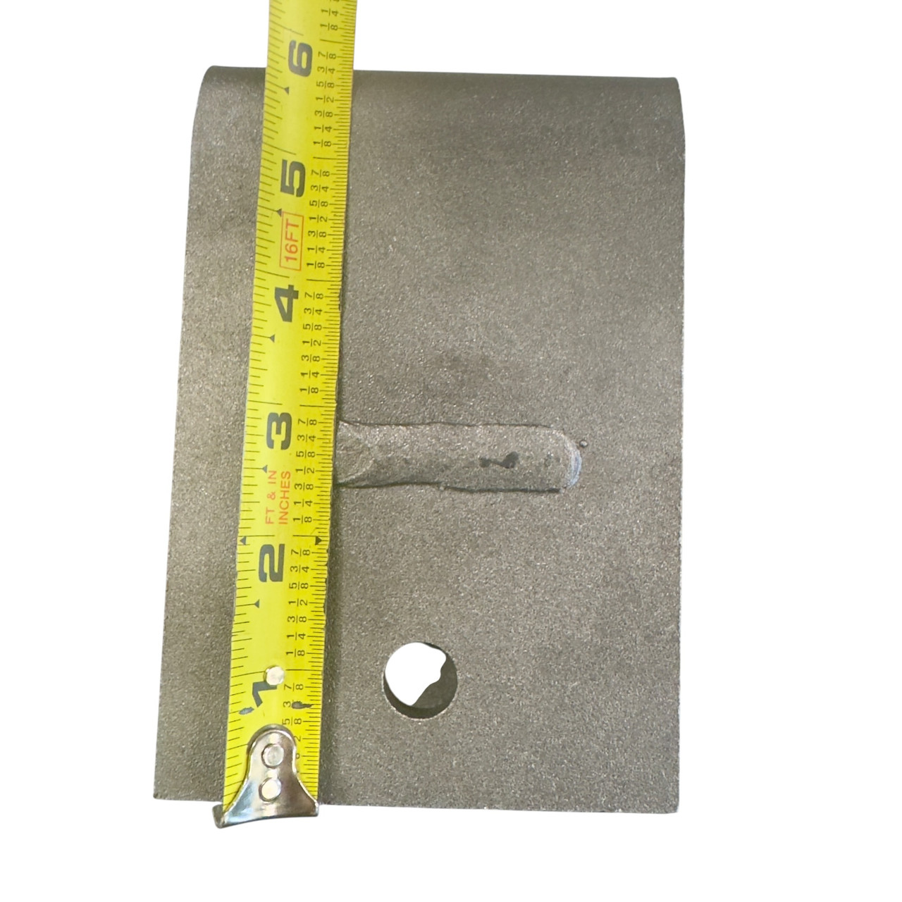 rear trailer weld on hanger for 2 inch wide springs
